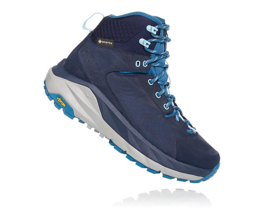 Hoka One One Turisticke Topanky Damske Námornícka Modrá - Kaha GORE-TEX - 64123-NRKZ